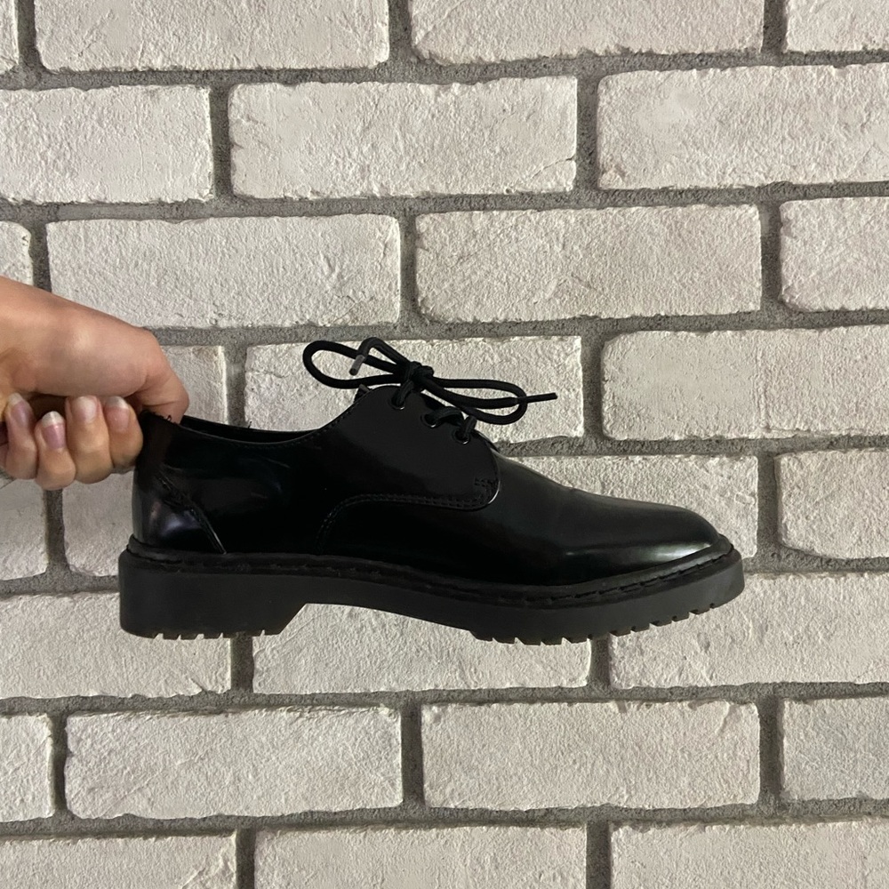 Black Patent Loafers